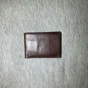 Vintage Tilley Leather Brown Wallet